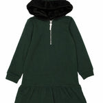 Fur Couture Hoodie Dress