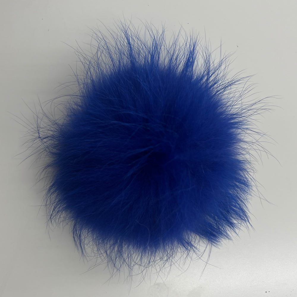 Genuine Raccoon Fur Pom Pom