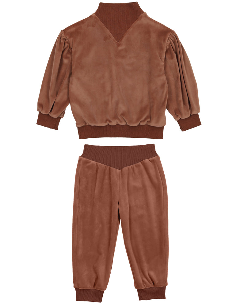 
            
                Load image into Gallery viewer, Baby/Toddler Girls Velour Set
            
        