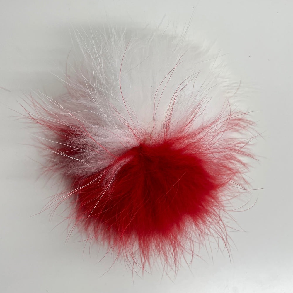 Genuine Raccoon Fur Pom Pom
