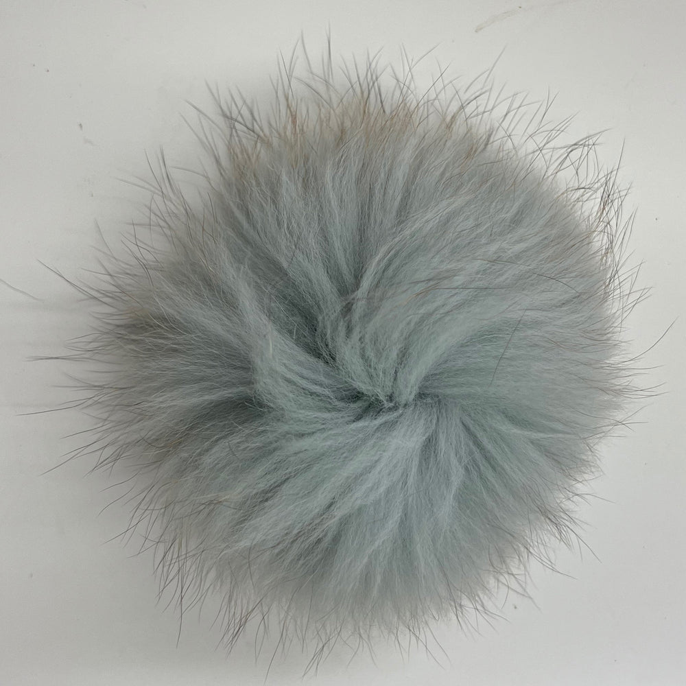 Genuine Raccoon Fur Pom Pom