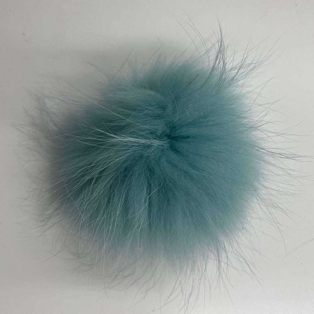 Genuine Raccoon Fur Pom Pom