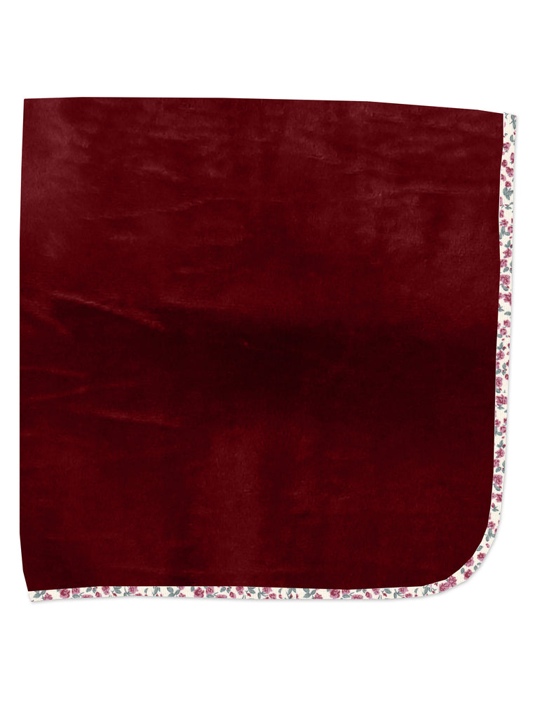 Girl's Velour Collar Blanket