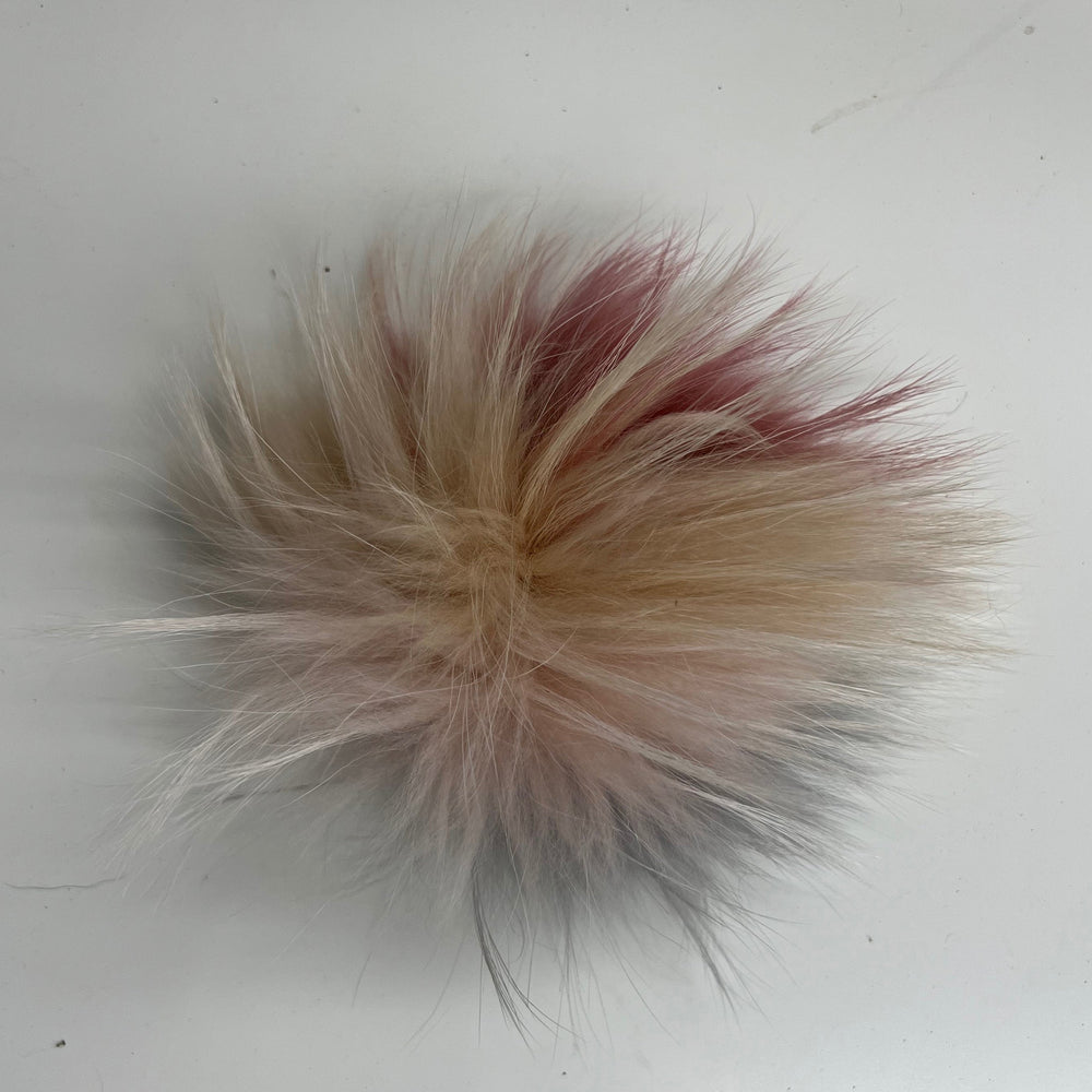 Genuine Raccoon Fur Pom Pom