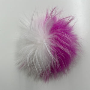 Genuine Raccoon Fur Pom Pom