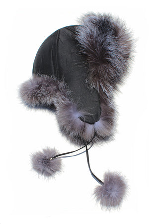 Children's Fox Fur Trapper Hat