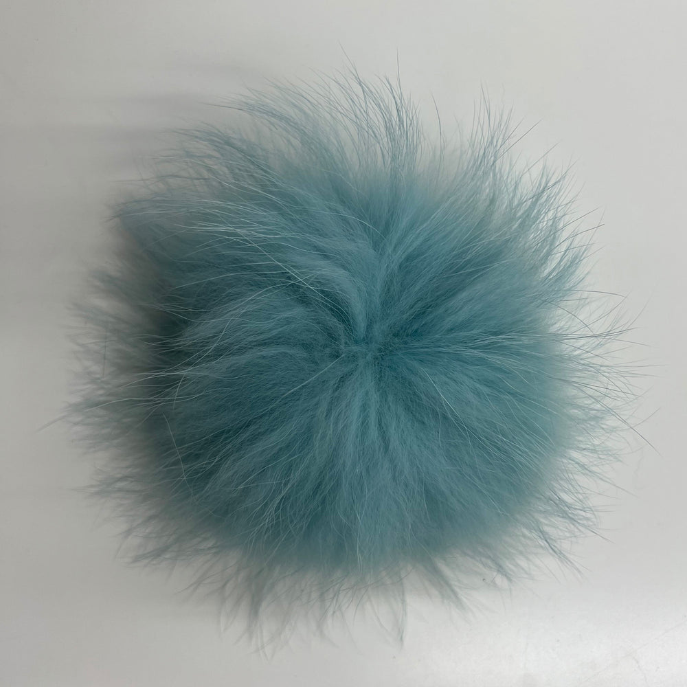 Genuine Raccoon Fur Pom Pom