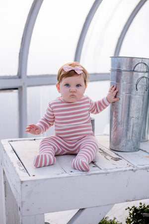 Horizontal Stripe Footie