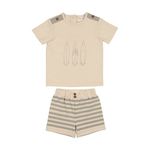 Island Stripe 2Pc Set