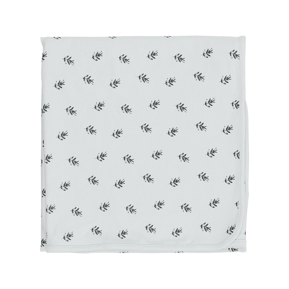 Watercolor Leaves Blanket