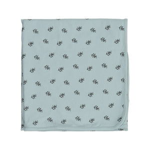 Watercolor Leaves Blanket