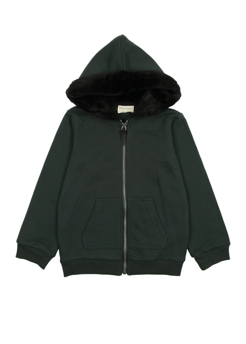 Fur Couture Unisex Zip Up Hoodie