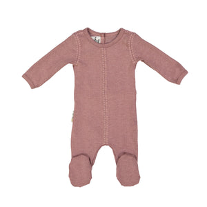 Ribbed Stitch Footie