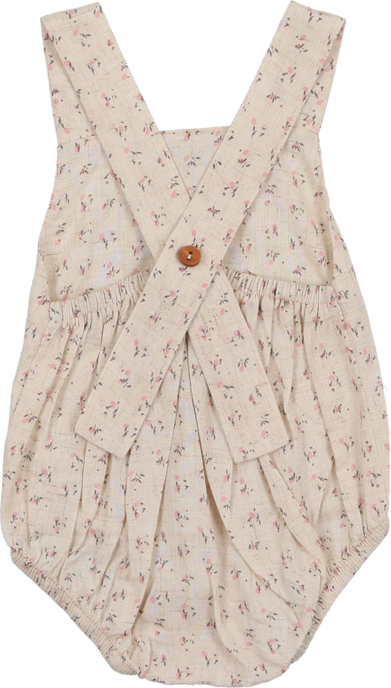 Lemon Blossom Baby Romper