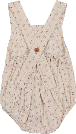 Lemon Blossom Baby Romper