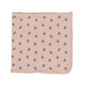 Watercolor Floral Blanket