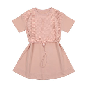 Mesh Sport Short Sleeve Dress