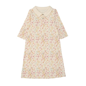 Pretty Garden 3/4 Sleeve Dress