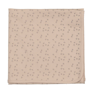 Printed Leaf Blanket