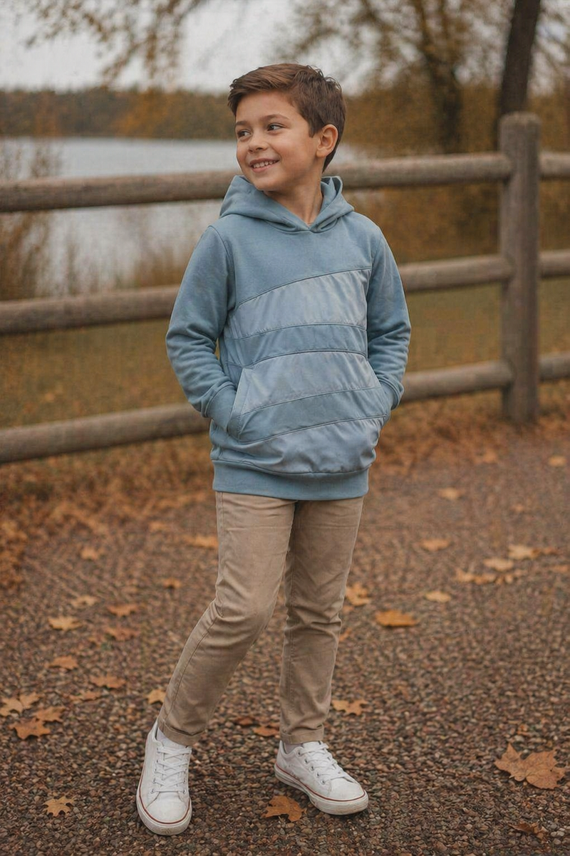 Puffed Triangle Unisex Hoodie