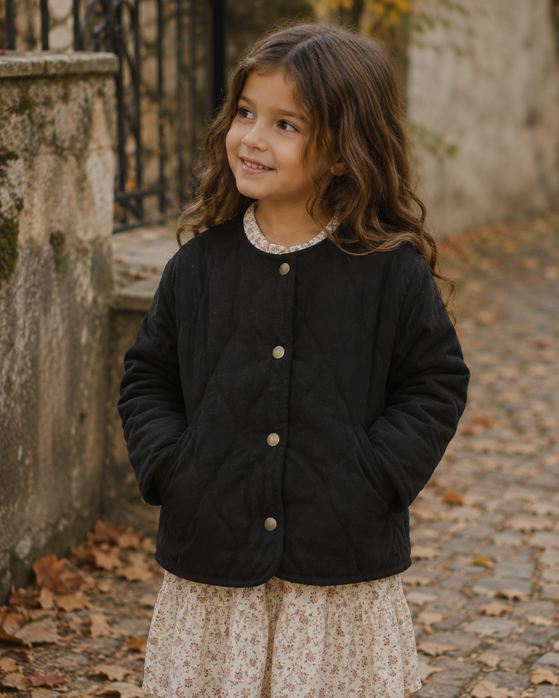 Quilted Snap Jacket