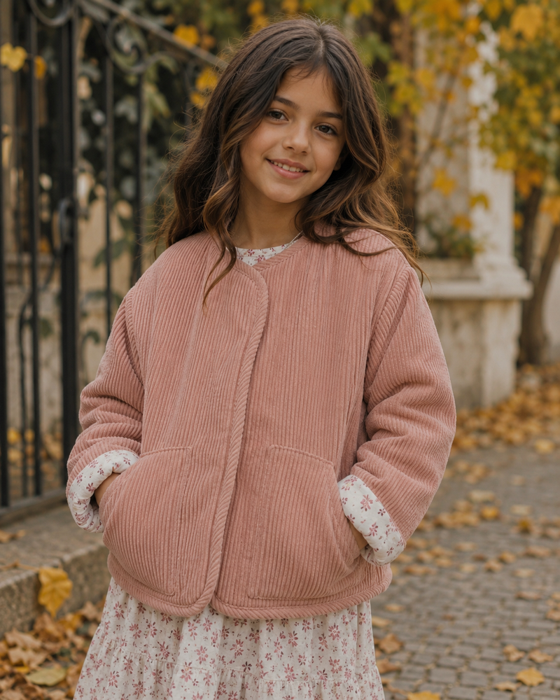 Quilted Corduroy Jacket
