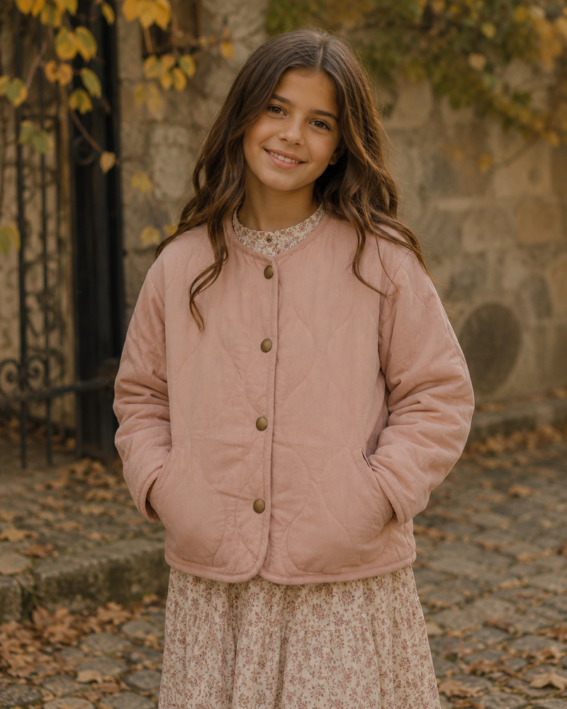 Quilted Snap Jacket
