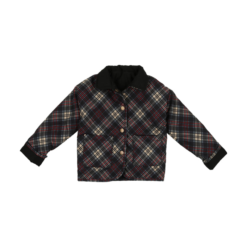 Reversable Plaid Jacket