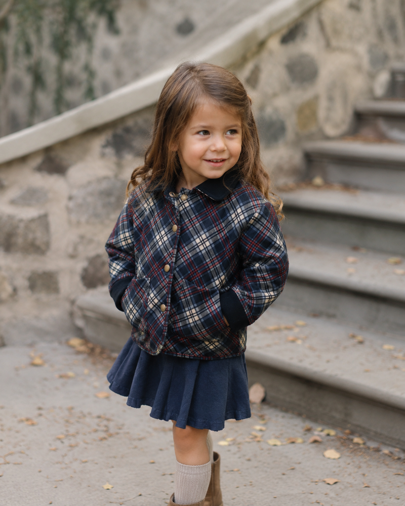 Reversable Plaid Jacket