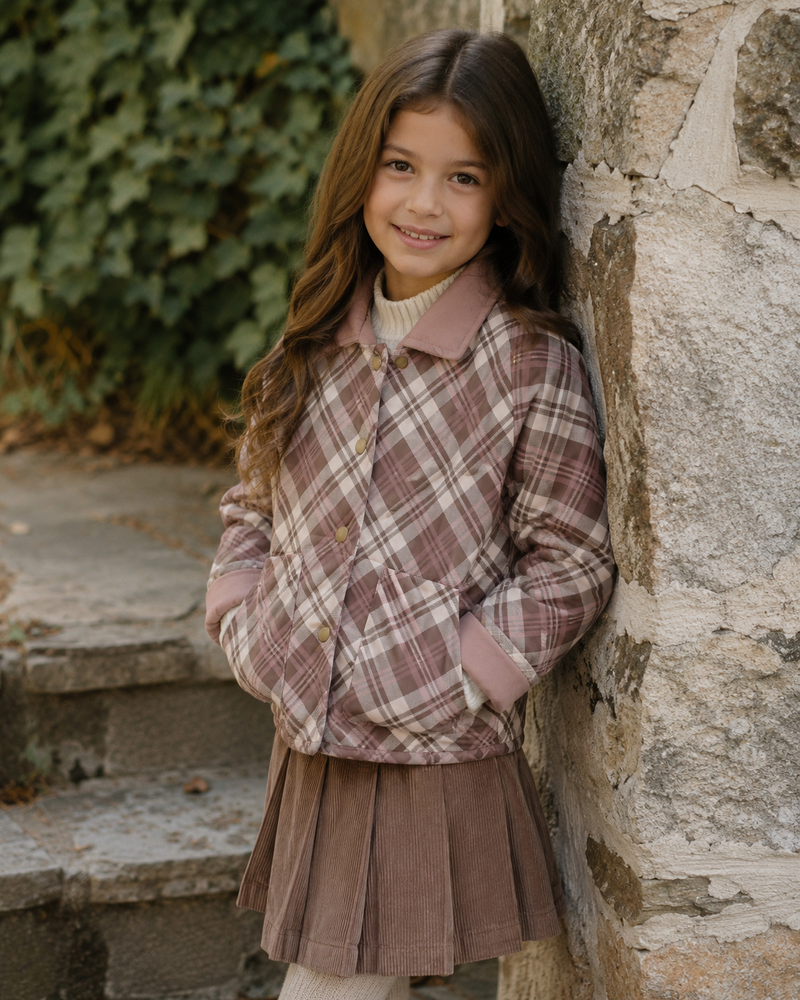 Reversable Plaid Jacket