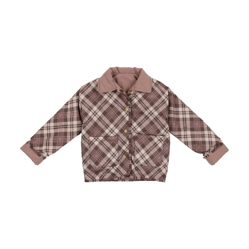 Reversable Plaid Jacket