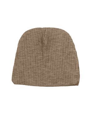 Ribbed Henley Beanie