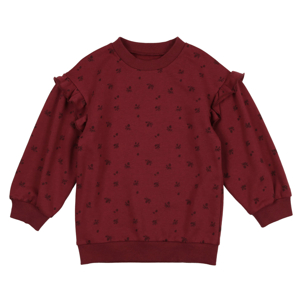 
            
                Load image into Gallery viewer, Ruffle Pine Crewneck
            
        