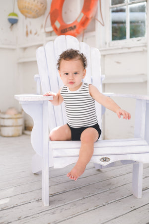 Boys Striped Top With Bloomer