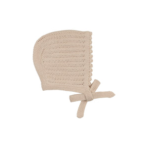 Scallop Knit Bonnet