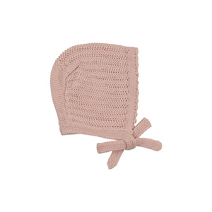 Scallop Knit Bonnet