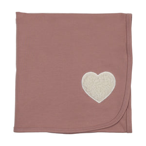 Sherpa Heart Blanket