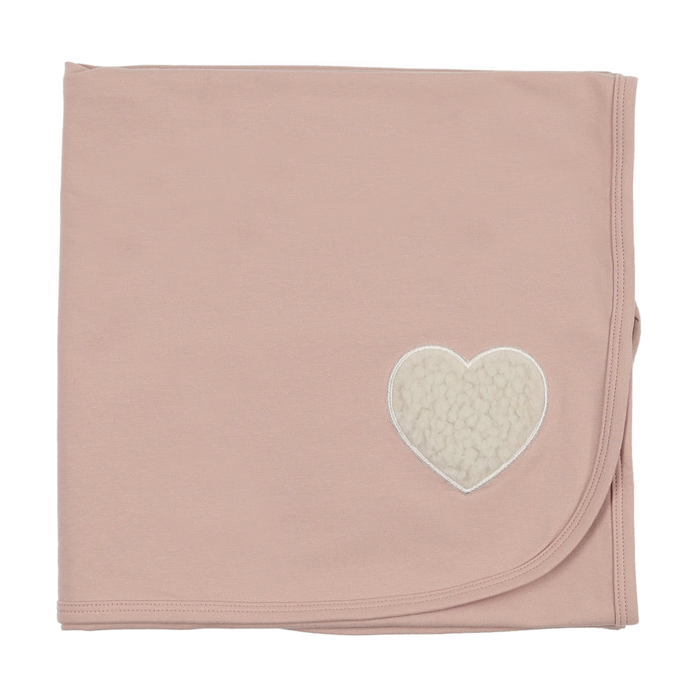 Sherpa Heart Blanket