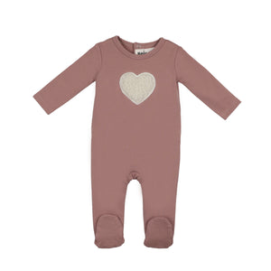 Sherpa Heart Footie