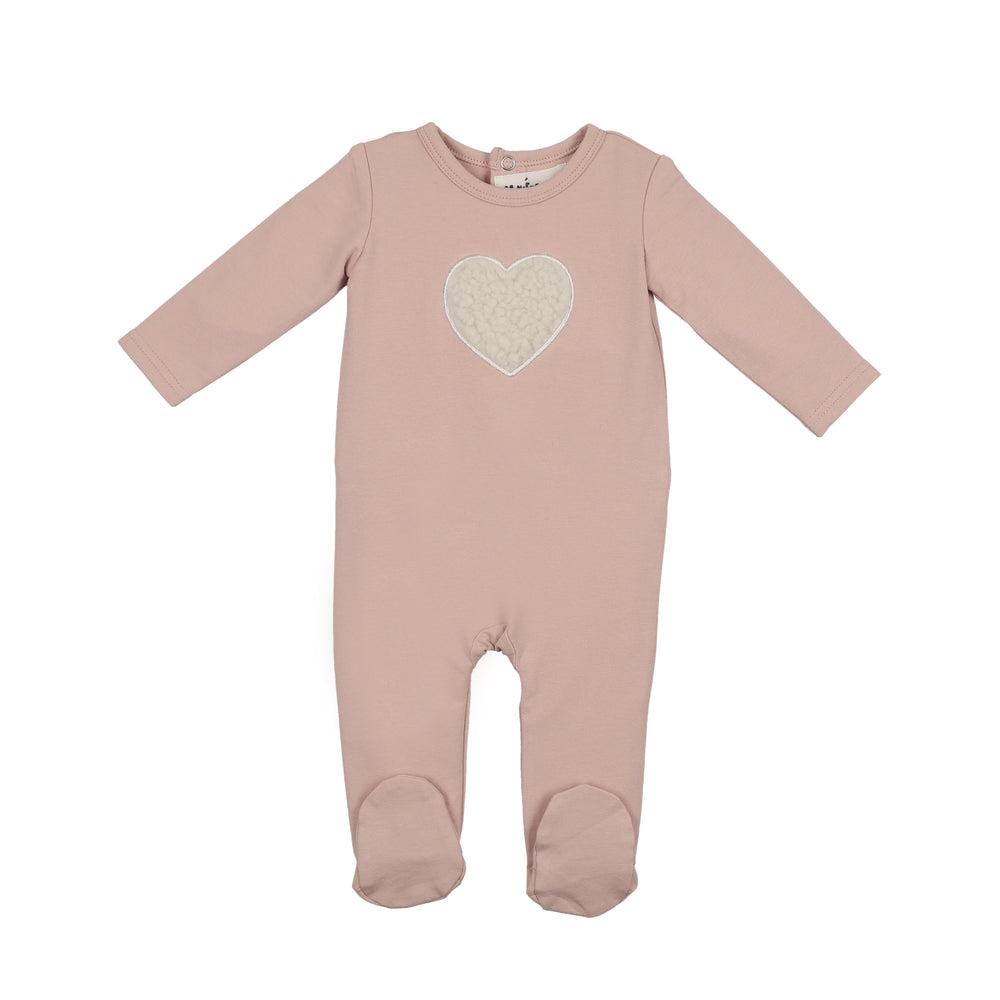 Sherpa Heart Footie