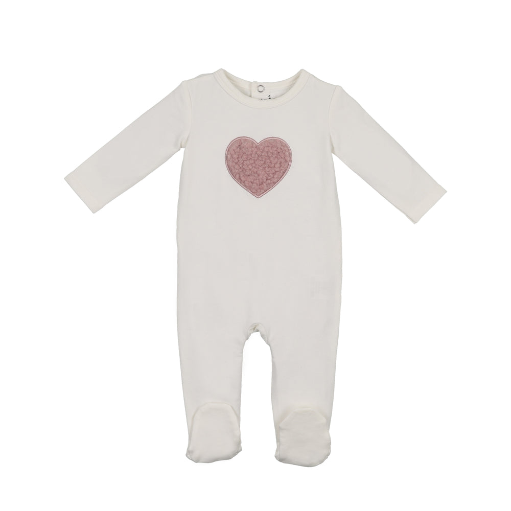 Sherpa Heart Footie