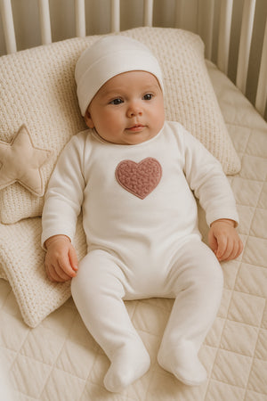 Sherpa Heart Footie
