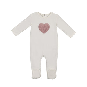Sherpa Heart Footie