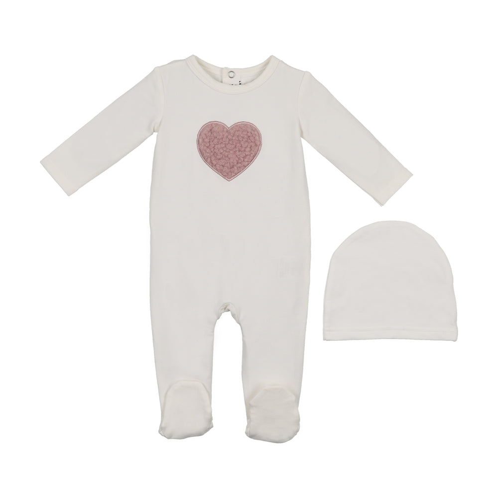 Sherpa Heart Footie