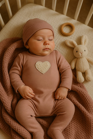 Sherpa Heart Footie