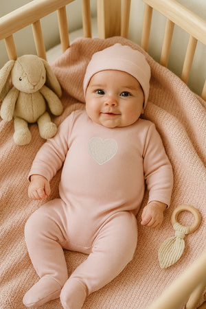 Sherpa Heart Footie