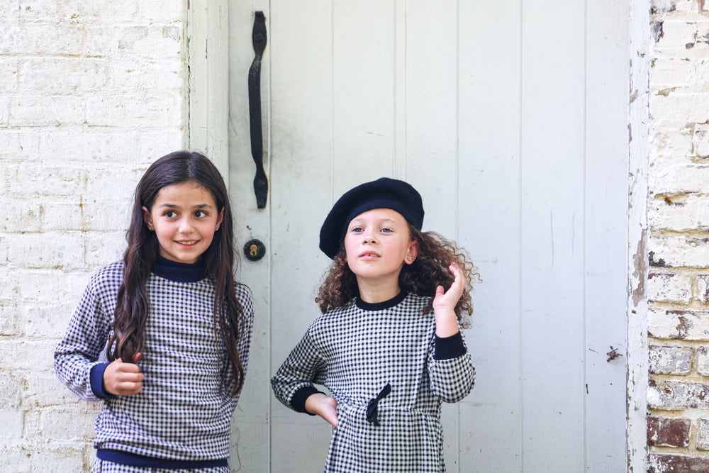 Soft Gingham Unisex Top