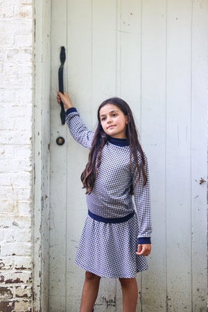 Soft Gingham Skirt