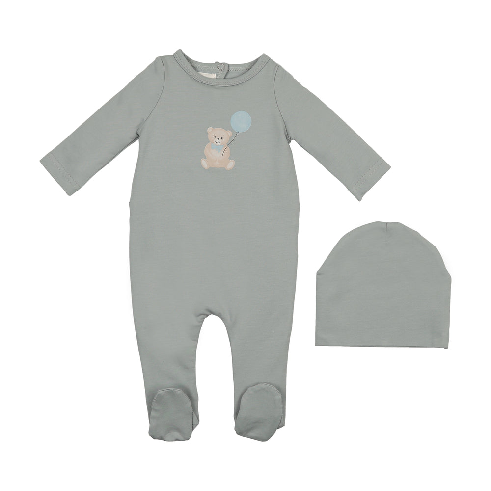 Teddy Printed Footie