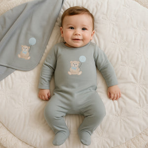 Teddy Printed Footie